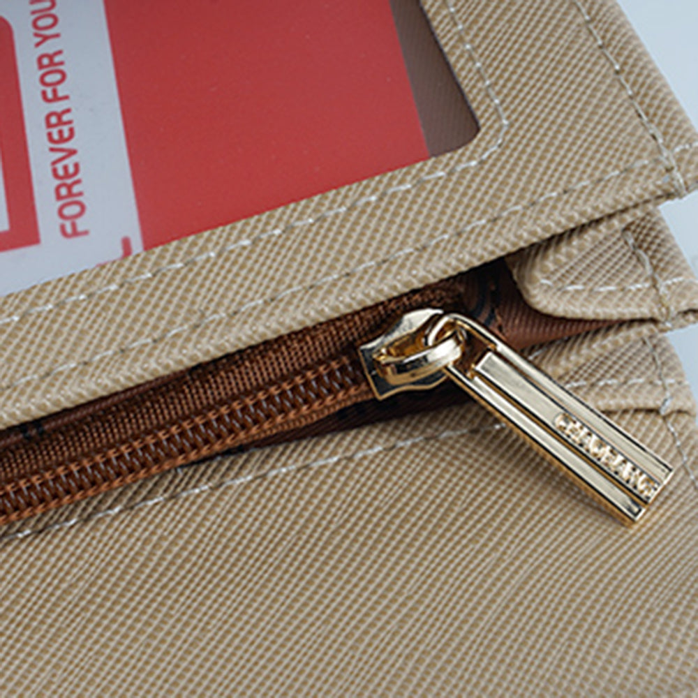FFY FY207-39 Stilfuld kvinder PU-læder Tri-fold lang pung Multi Card Slots Pung clutch taske FFY FY207-39 Stilfuld kvinder PU-læder Tri-fold lang pung Multi Card Slots Pung clutch taske